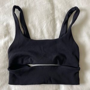 Alo cut out sports bra